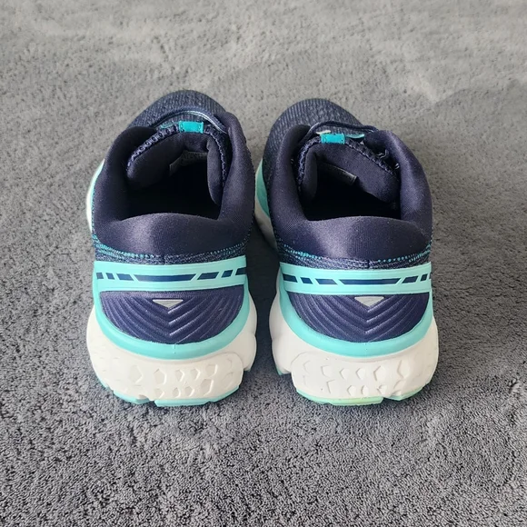 Brooks Women's Ghost 11 Running Shoes Navy/Mint/White Size 7.5 - Picture 3 of 6